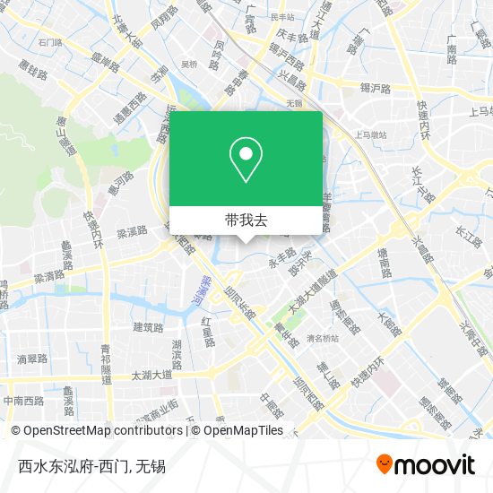 西水东泓府-西门地图