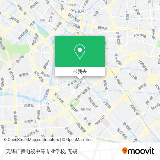 无锡广播电视中等专业学校地图