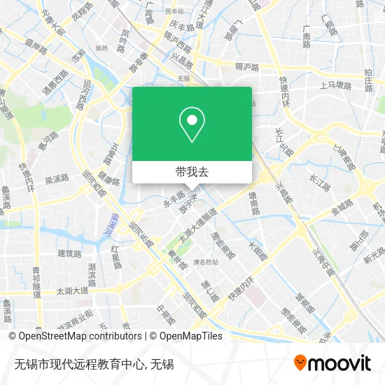 无锡市现代远程教育中心地图