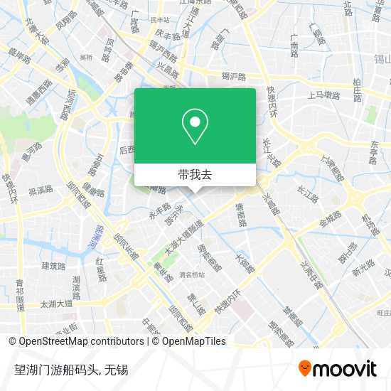 望湖门游船码头地图