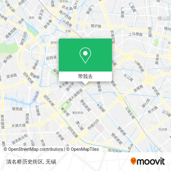 清名桥历史街区地图