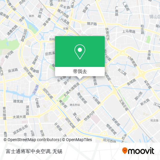 富士通将军中央空调地图