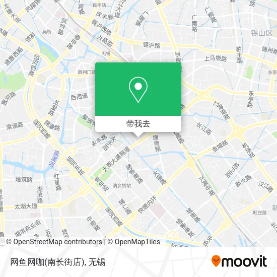 网鱼网咖(南长街店)地图