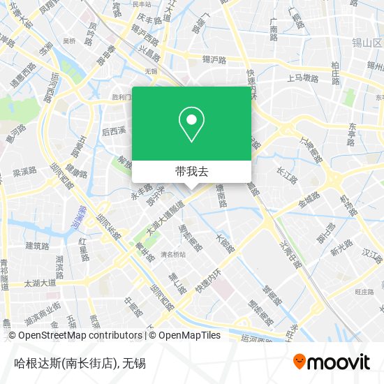 哈根达斯(南长街店)地图