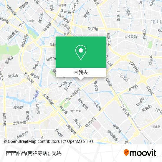 茜茜甜品(南禅寺店)地图