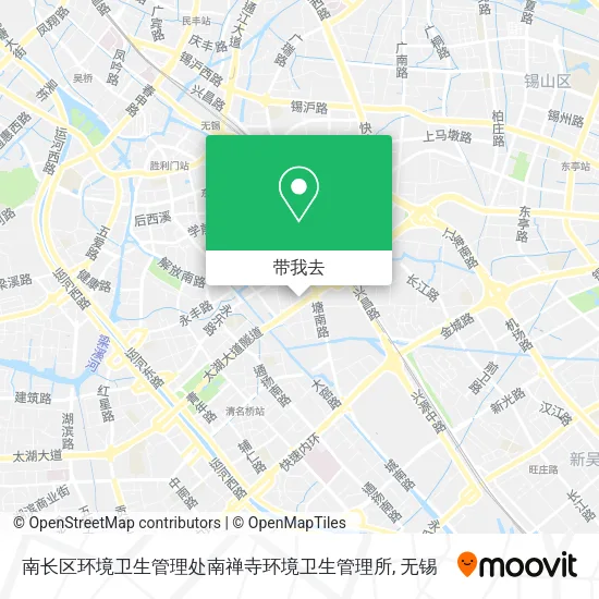 南长区环境卫生管理处南禅寺环境卫生管理所地图