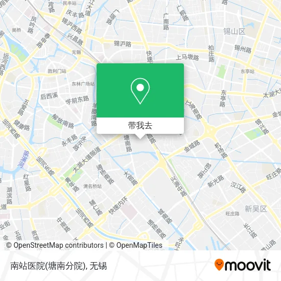 南站医院(塘南分院)地图