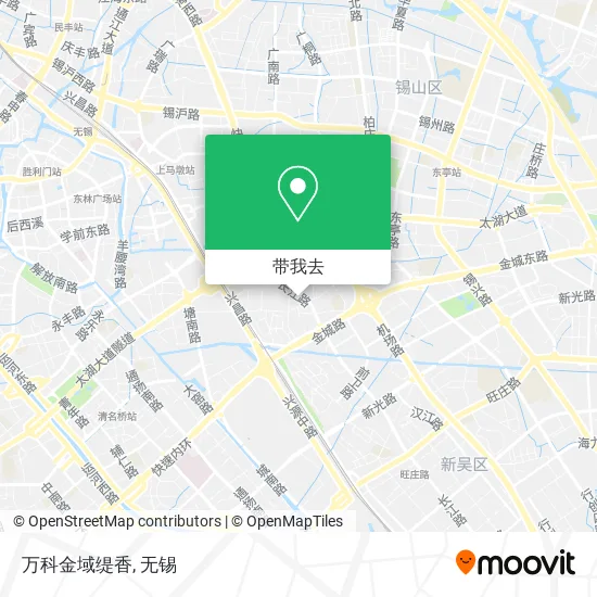 万科金域缇香地图