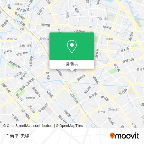 广南里地图