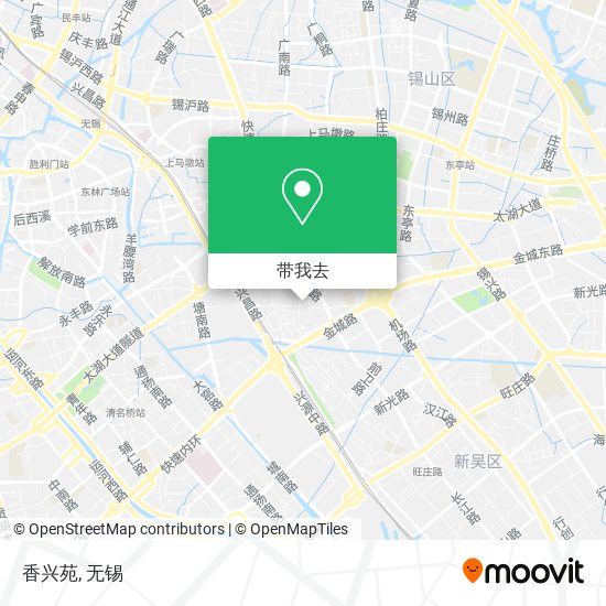 香兴苑地图