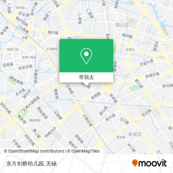 东方剑桥幼儿园地图