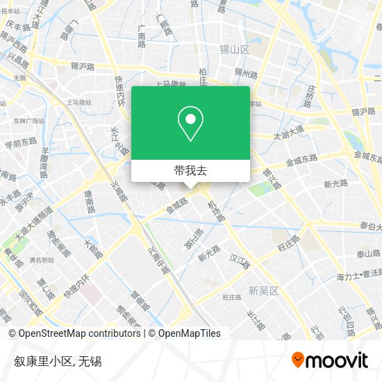 叙康里小区地图