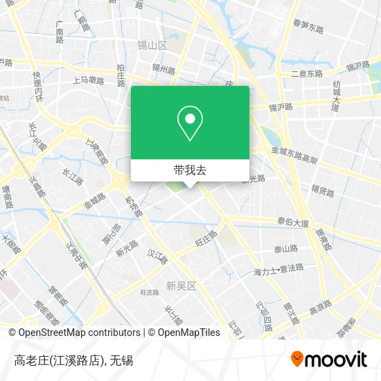 高老庄(江溪路店)地图