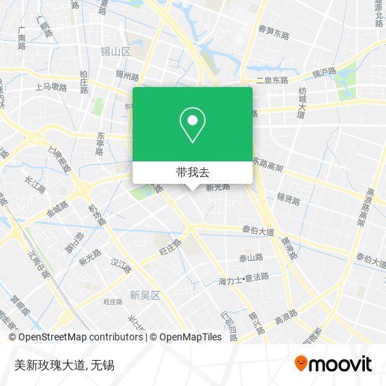 美新玫瑰大道地图