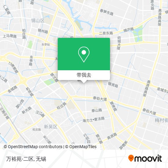 万裕苑-二区地图