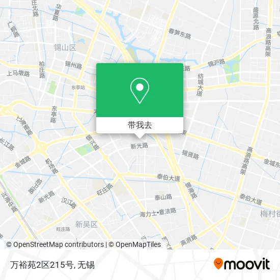 万裕苑2区215号地图