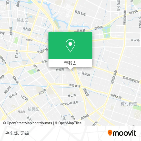 停车场地图