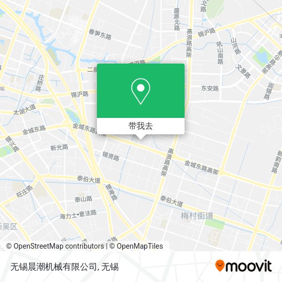 无锡晨潮机械有限公司地图
