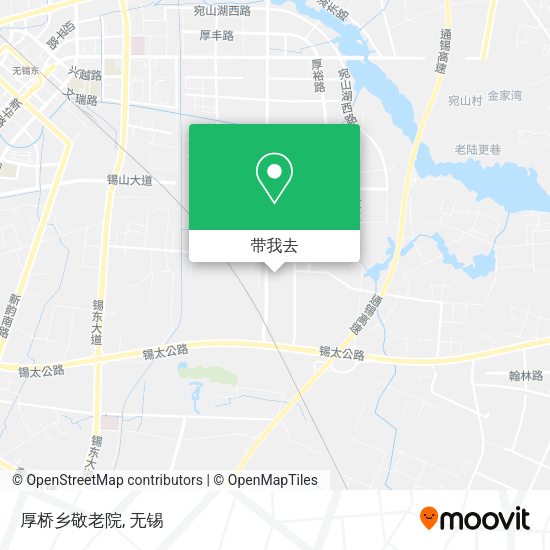 厚桥乡敬老院地图