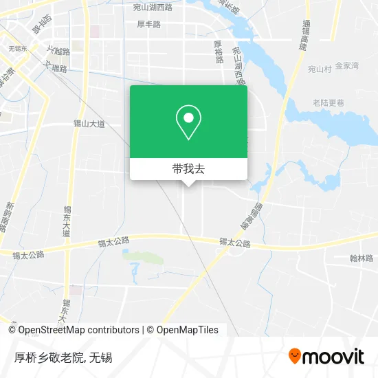 厚桥乡敬老院地图
