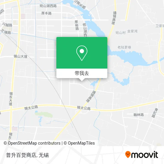 普升百货商店地图