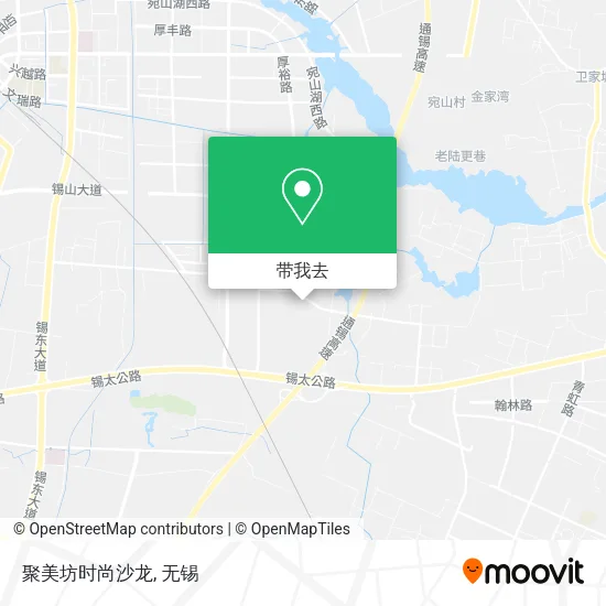 聚美坊时尚沙龙地图