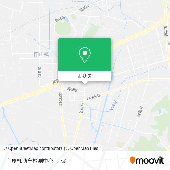 广厦机动车检测中心地图