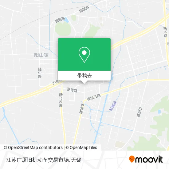 江苏广厦旧机动车交易市场地图