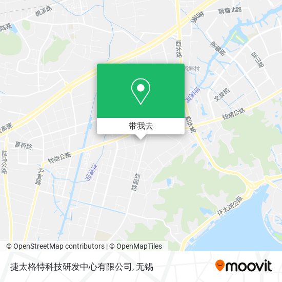 捷太格特科技研发中心有限公司地图