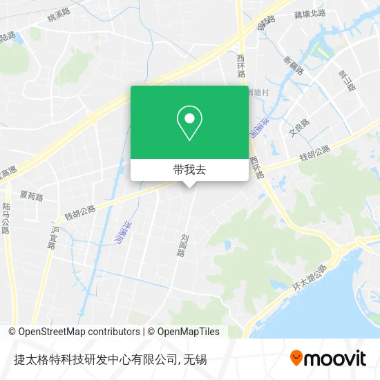捷太格特科技研发中心有限公司地图