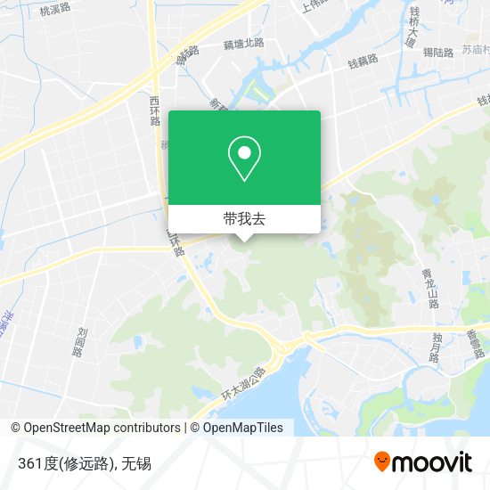 361度(修远路)地图