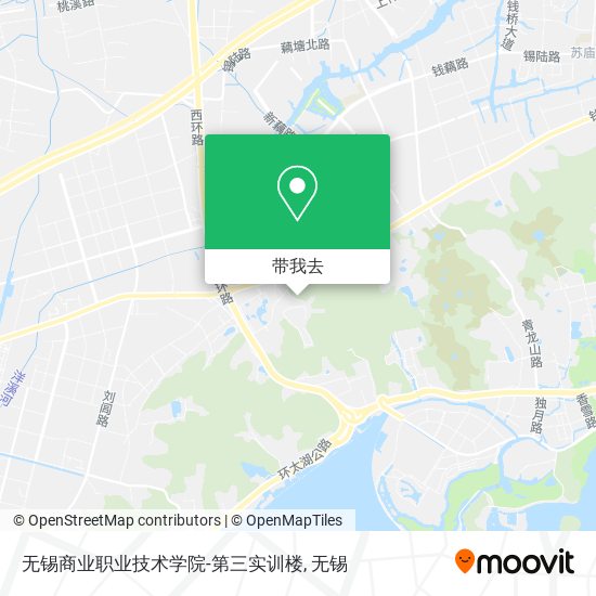 无锡商业职业技术学院-第三实训楼地图