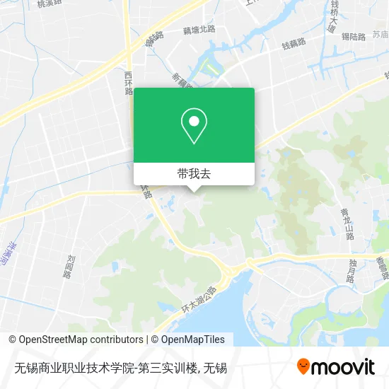 无锡商业职业技术学院-第三实训楼地图