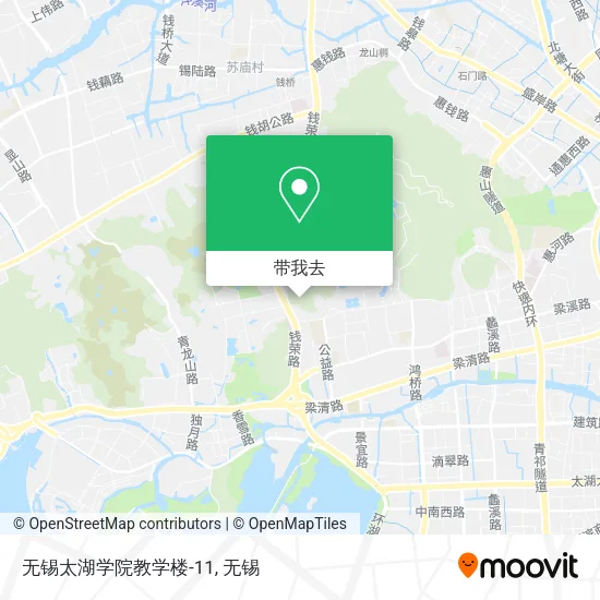 无锡太湖学院教学楼-11地图