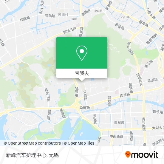 新峰汽车护理中心地图