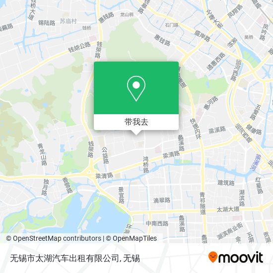 无锡市太湖汽车出租有限公司地图