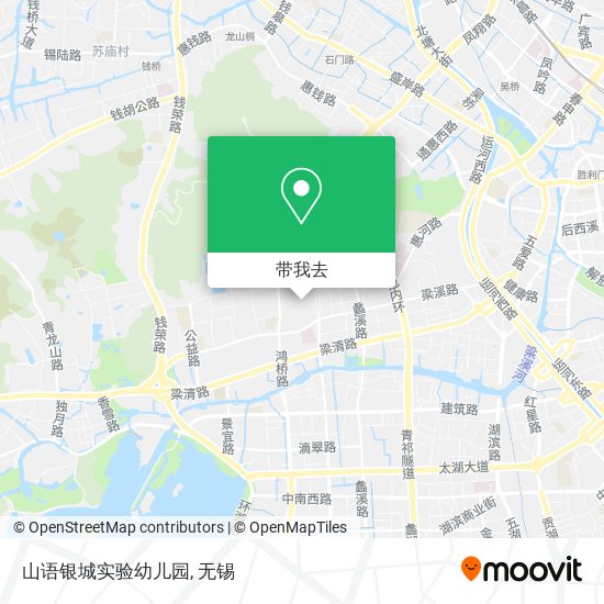 山语银城实验幼儿园地图