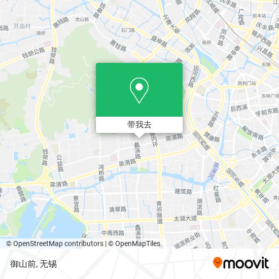 御山前地图