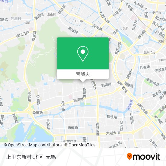 上里东新村-北区地图