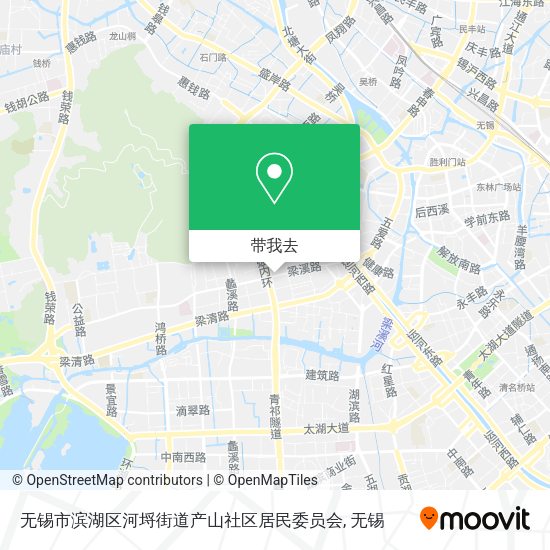 无锡市滨湖区河埒街道产山社区居民委员会地图