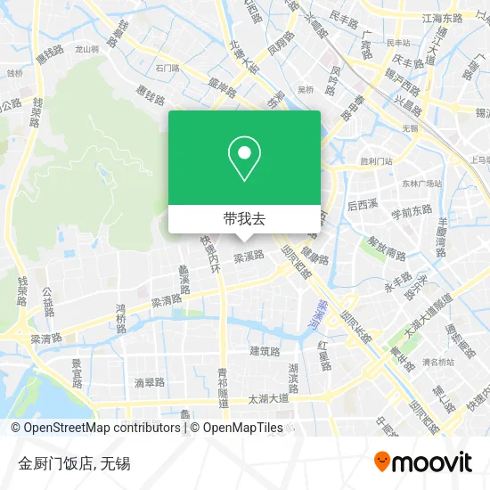 金厨门饭店地图