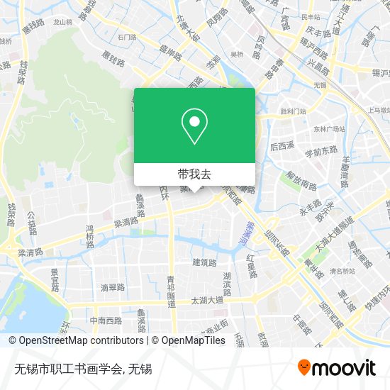 无锡市职工书画学会地图