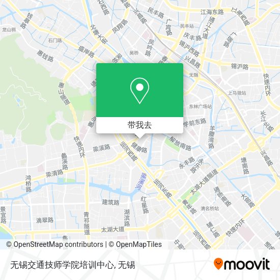 无锡交通技师学院培训中心地图