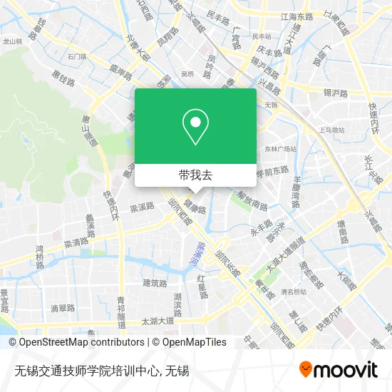 无锡交通技师学院培训中心地图