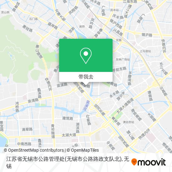 江苏省无锡市公路管理处(无锡市公路路政支队北)地图