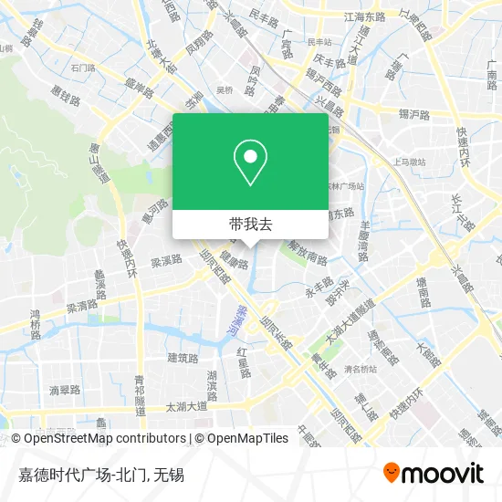 嘉德时代广场-北门地图