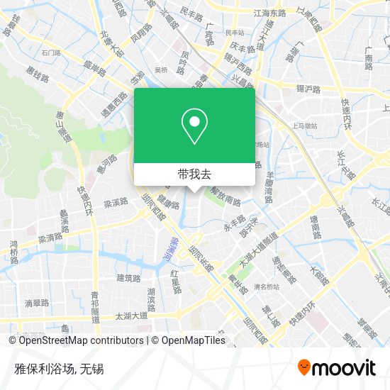 雅保利浴场地图