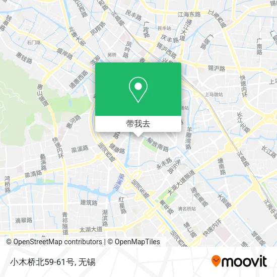 小木桥北59-61号地图