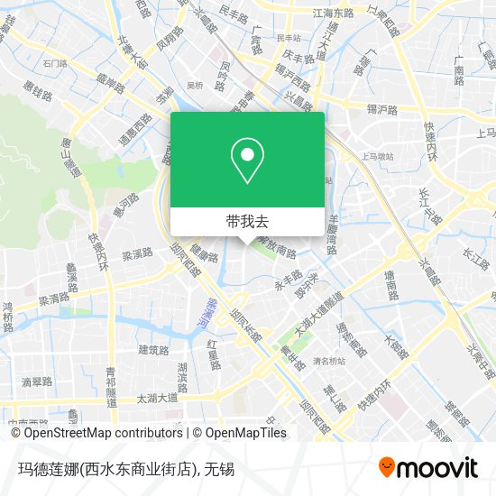 玛德莲娜(西水东商业街店)地图