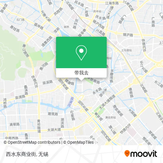 西水东商业街地图